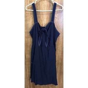 Navy blue sailor dress